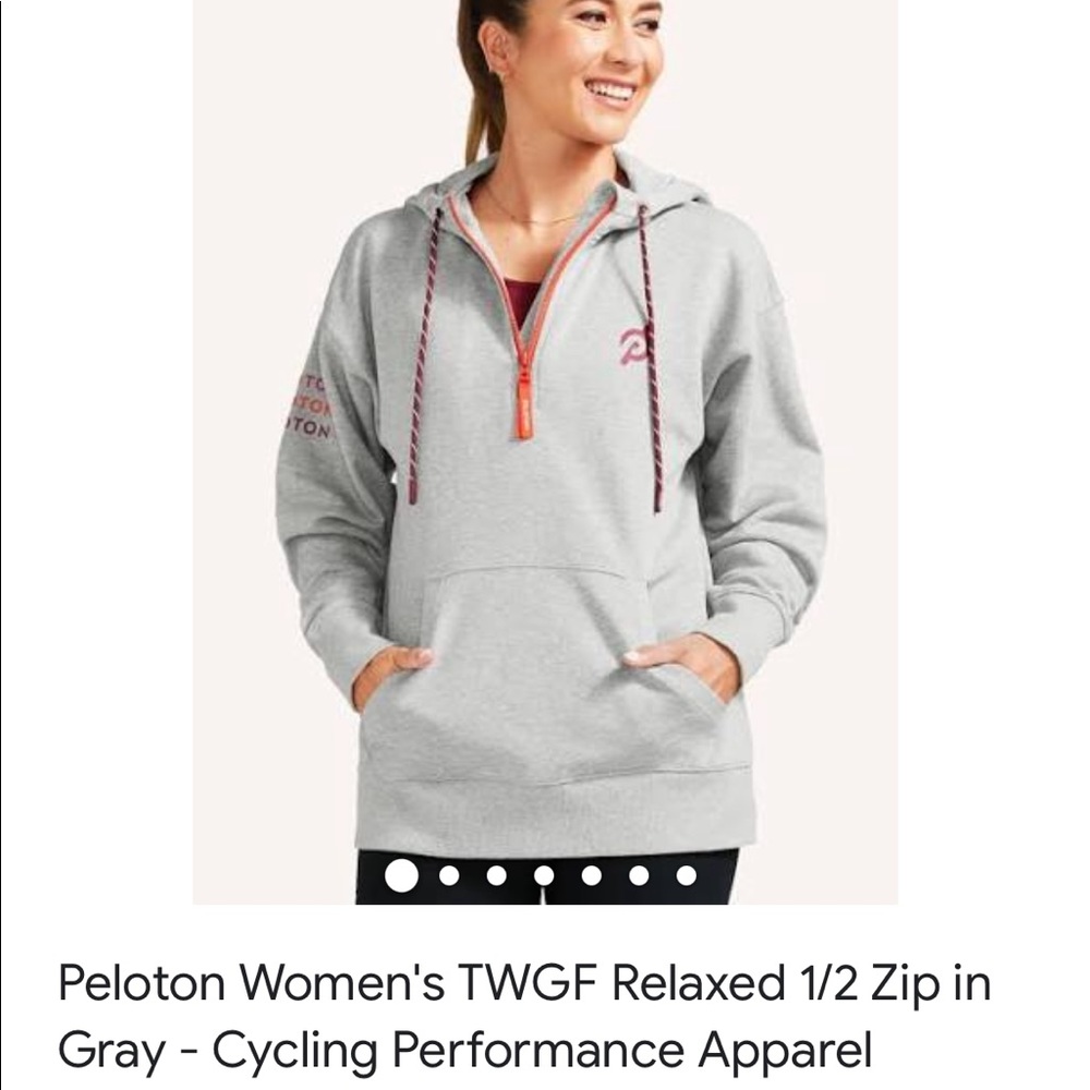 Womens cycling peleton hoodie